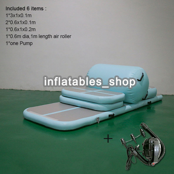 Free Shipping A Set Air Sealed DWF Inflatable Air Tumble Track For Sale,Inflatable Airtrack Gymnastic
