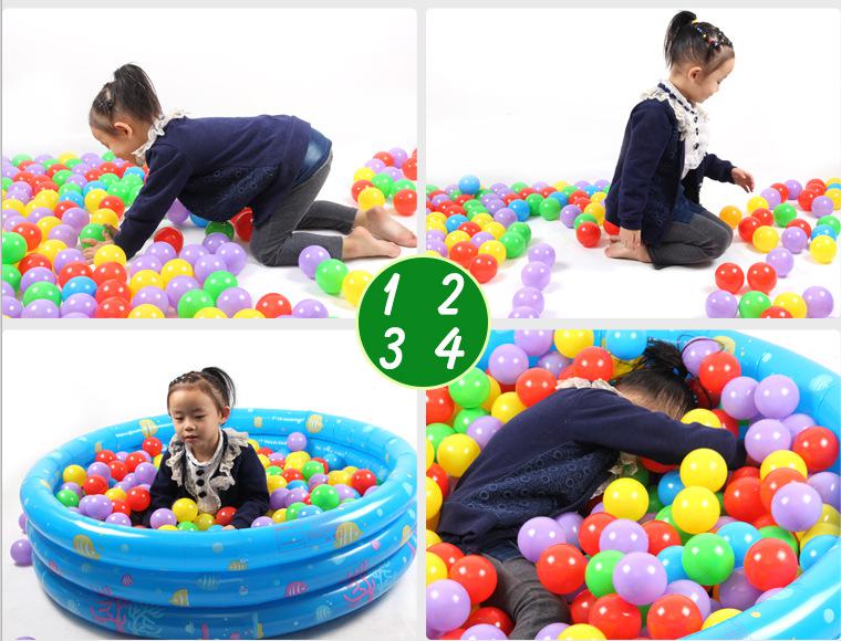 Wholesale - 200PCS/lot Ocean Play Ball Pit Balls For Pool/ Pit/ Tent size 6cm
