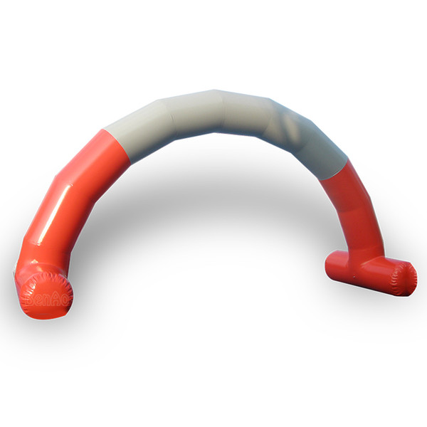 25Ft/7.6M special inflatable arches for competitions, customizable spray and spotlights