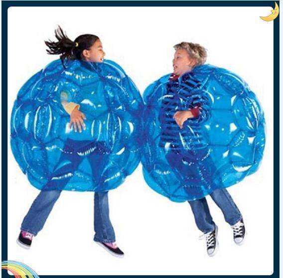 Inflatable toy Inflatable Body Bumper Ball PVC Air Bubble 90cm Outdoor Kids Game Bubble Buffer Balls Outdoor Activity