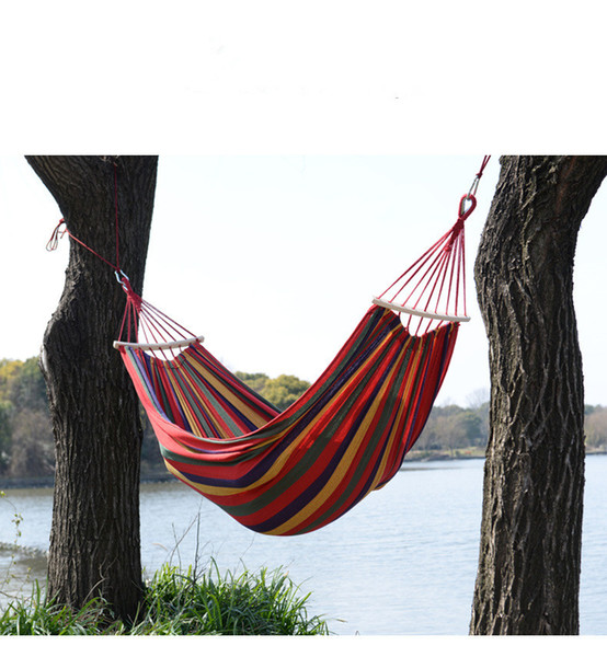 200*150CM Portable Lightweight 2 Person Parachute Swings With Nylon Rope Hammocks For Hiking Travel Backpacks 2 colors hot sell