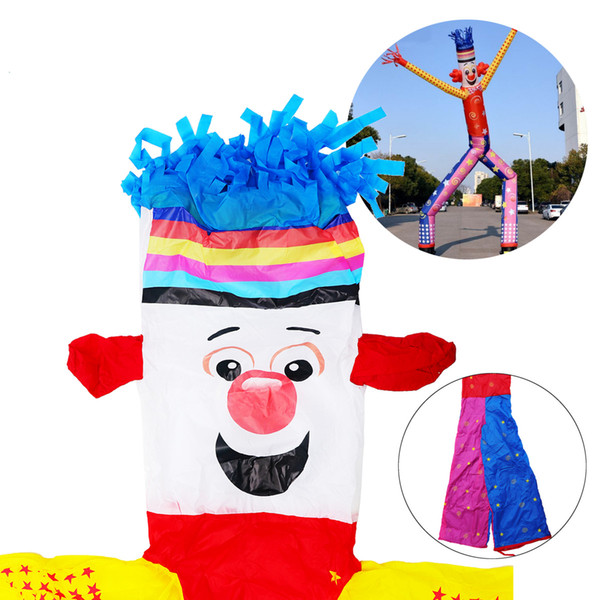 4m/6m New Inflatable Advertising Air Sky Puppet Flag Wavy Man Wind BlowerDancer Inflatable Toys Outdoor Fun Colorful