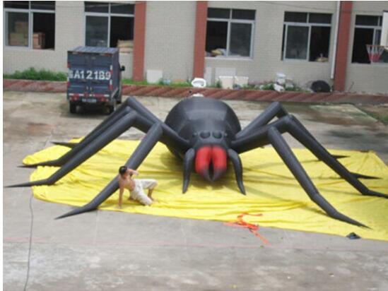 30ft Inflatable Spider Halloween Holiday Decoration with Blower