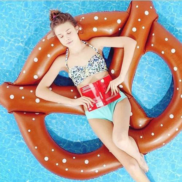 Big size inflatable swimming circle inflatable donut swiming ring safety circle safety bathing drop swimming pool accessories