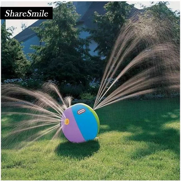 Inflatable spray water ball children's summer outdoor swimming beach pool play the lawn balls playing smash kids toys