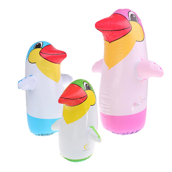 Outdoor Fun And Sports45 36 22cm Inflatable Penguin Toys Soft Plastic Tumbler Inflatable Penguin For Children Indoor Play