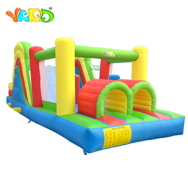 Backyard Outdoor Nylon Inflatable Jump Bounce House Obstacle Course Game