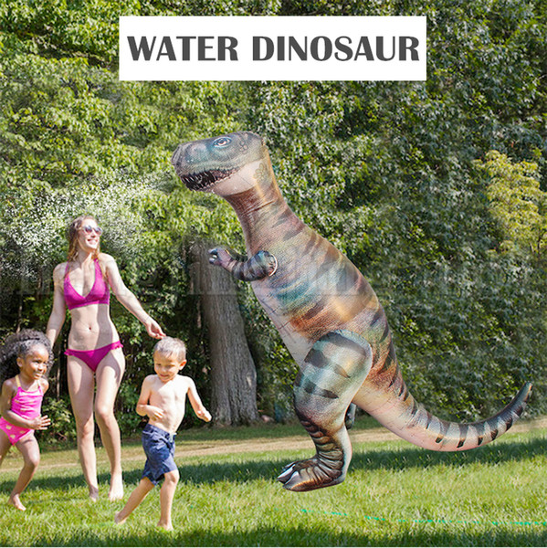 180cm Children Outdoor Water Dinosaur Simulation Toy Newest Summer Fun Inflatable Toy For Kids NNA235
