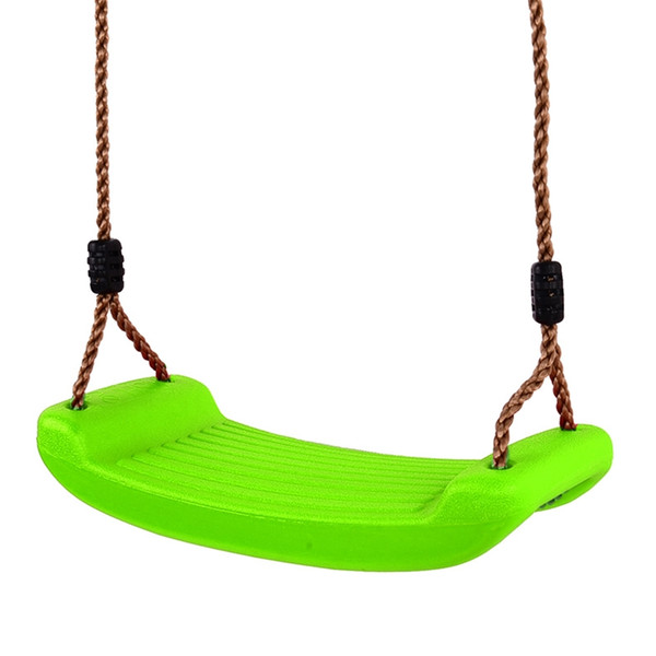 Plastic Swings Seat Outdoors Home Garden Tree Swing Kindergarten Playground Park Kids Fun Game - 43*17cm
