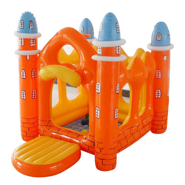Inflatable House HAPPY DAYS Paradise Bouncy Castle With Naughty Fort Large Inflatable Toy Children Castle