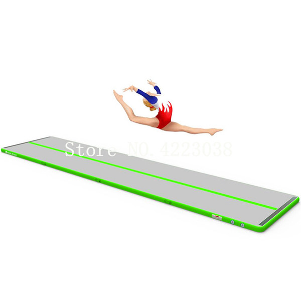 Free Shipping 5x1x0.1m Hot Sale Inflatable Air Tumble Track Mattress Home Fitness Equipment Inflatable Air Block Air Track