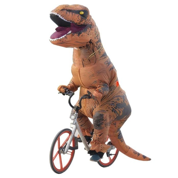 Adult Inflatable Dinosaur Fancy Dress for Halloween Cosplay Fantasy T REX Inflatable Costume Halloween Cosplay Costumes Dinosaur VB
