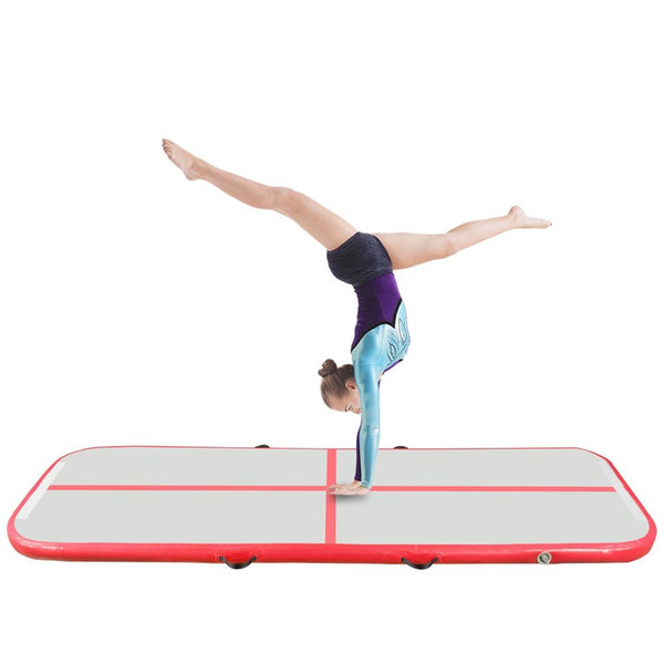 Inflatable Tumble Track Olympics Gym Mat Yugo Inflatable Gym Air Track For Home use with Electric Air Pump for birthdays gift fast ship