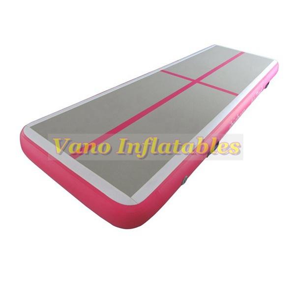 Inflatable Tumble Track Tumbling Mat UK Gym Airtrack with Pump Free Shipping 5m x 1m x 0.1m