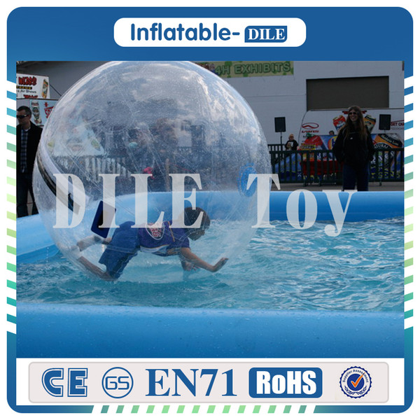 Free Shipping 2M TPU Inflatable Human Hamster Ball Water Walking Ball Inflatable Water Zorb Ball Giant Inflatables