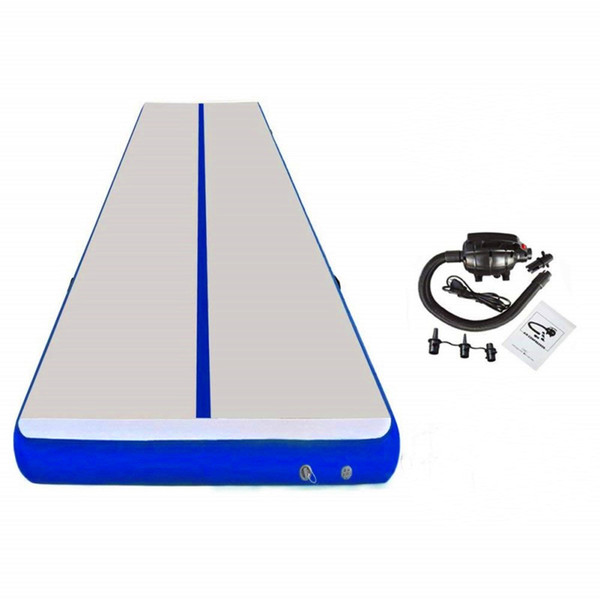 Free Shipping Top Quality Blue 4x1x0.2m Pink Inflatable Air Track Inflatable Tumble Track Inflatable AirTrack For Sale