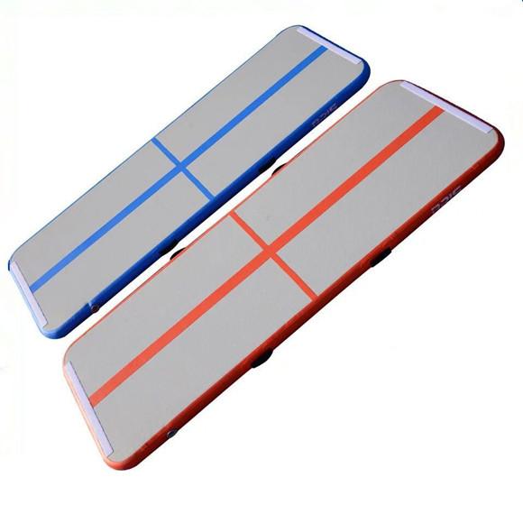 Free Shipping 6x1x0.2m different colors Inflatable Gymnastics Mattress Gym Tumble Airtrack Floor Tumbling Air Track With a Pump