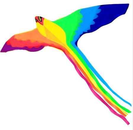 Strong Phoenix With Long Colorful Tail!Huge Beginner Phoenix Kites for Kids And Adults 74-Inch Come With String And Handl