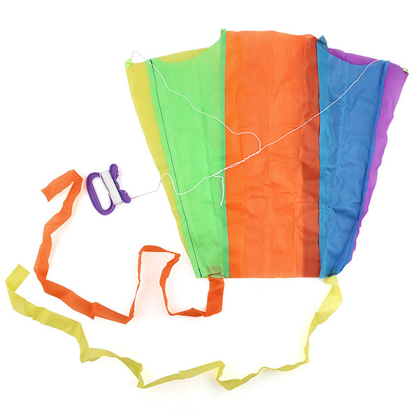 Portable pocket kite folding colorful small kite flying toy toy children education outdoor activity toys parent-child toy