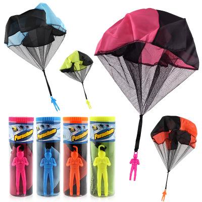 Fashion kids outdoor sports 4 colors children beach outdoor playing toys boys girls vacation parachute kite toys accessories
