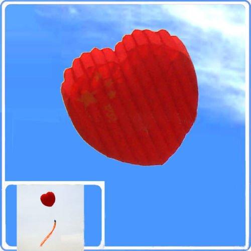 New 3D 170cm tube-shaped parafoil Heart kite/children