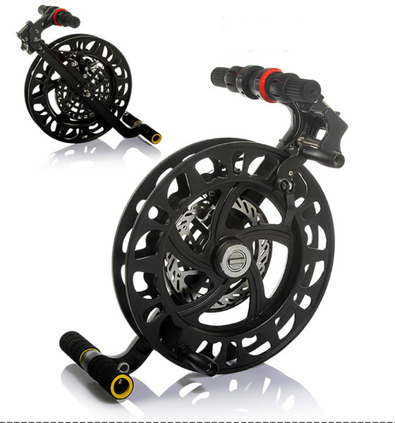high quality 32 cm alloy steel flying kite reel with disk brake kite wheel hand game sport line winder