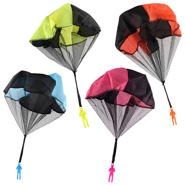 Outdoor Play Parachute Toy Hand Throwing Kids Soldier Sports Toys Funny interesting Playing Sand Beach Children Educational Kids Toys OPP