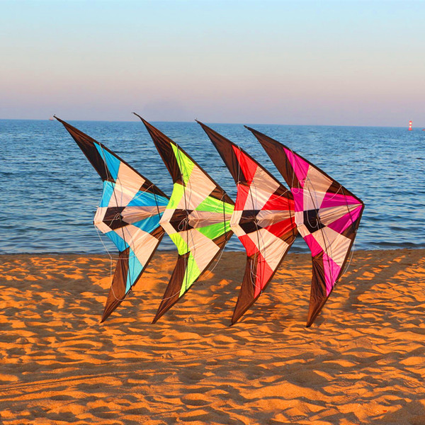 high quality 1.8m dual line Stunt kite flying parachute albatross kites for adults storm latawiec eagle kiteboard