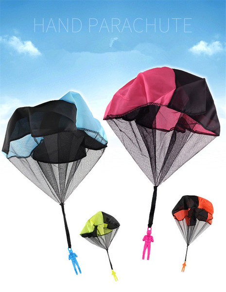 Barreled military mini parachute.Hand Throwing Kids Mini Play Parachute Toy, Outdoor Sports Children's Educational Toys.