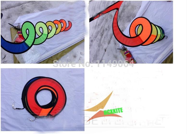 Wholesale-free shipping high quality windsocks kite ripstop nylon fabric kite wing hcxkite kites & accessories dragon kites hcxkite