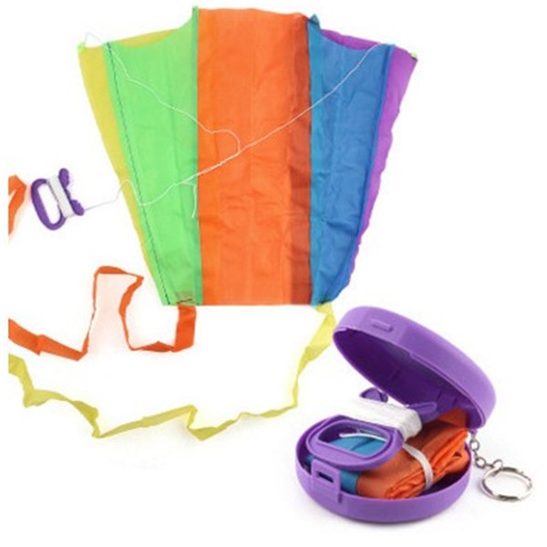 Fold Kite Software Pocket Children Kid Toy Puzzle Toys No Skeleton Portable Earth Kites Creative Girl Gift Easy To Carry 5 5cy V