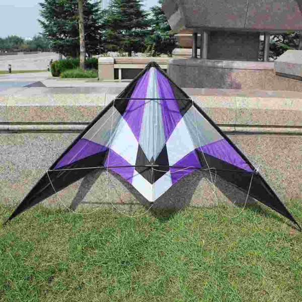 Free Shipping New Listing Outdoor Fun Sports 1.8 m Power Dual Line Stunt Kite Good Flying With Handle And Line
