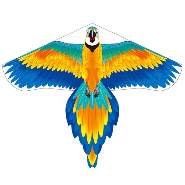 Parrot Kite Colorful Cartoon Outdoor Sport Single Line Flying Kite for Kids Adults