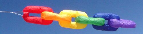 New 3D soft kite pendant space chain kite pendant easy to fly