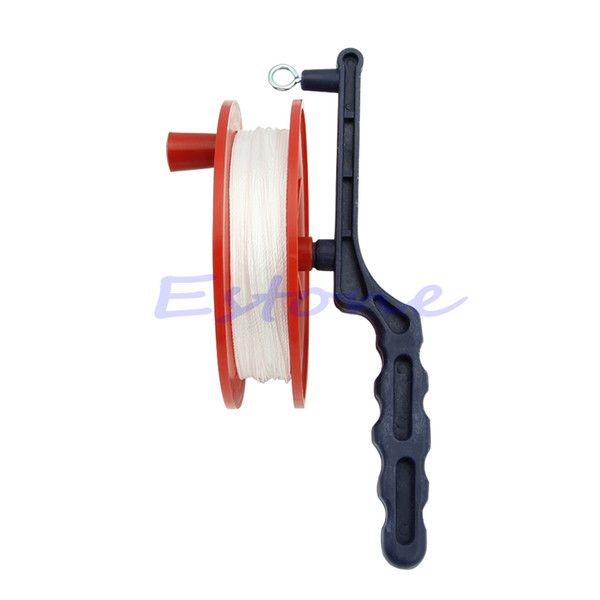 Outdoor Ball Bearing Wheel Kite Winder Tool Reel Handle Line String 60M Winder Drop Ship De12