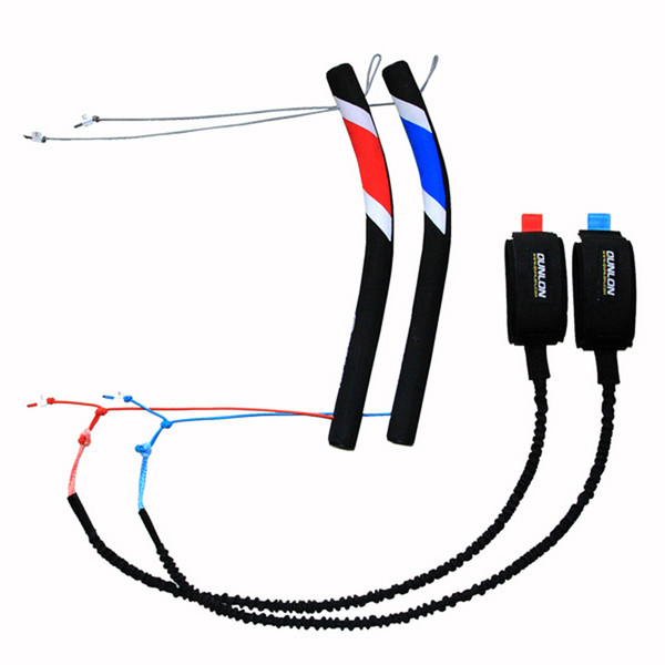 Beginner Flying Tools 36cm / 14in Quad Line Stunt Kite Handles Wrist Safety System Kitesurfing Kiteboarding Tackle
