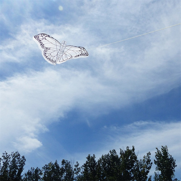 Educational Graffiti Kite Painting For Children DIY Bamboo Skeleton Kites With Thirty Meters Wire Plate Hot Sale 4 7yf W