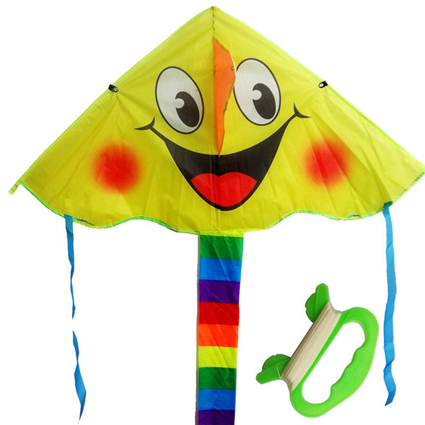 ECRODAC 2017 New Design High Quality Smiling Face Stunt Kite Cartoon Kites For Kids best toys weifang kites