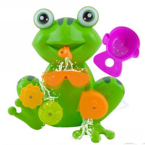 FUN Toddler Bath Toys - Interactive Frog Bath Toy for Toddlers - the Best Toddler Bathtub Toy Educational Bath