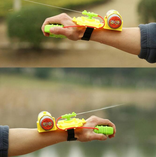 3pcs/lot New Intelligent Children Favorite Summer Beach toys Educational Water Fight Pistol Swimming Wrist Water Guns
