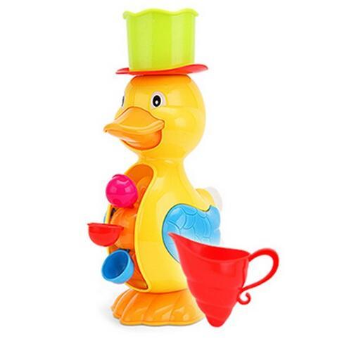 The New Listing Children Faucet Bath Toy Baby Bath Duck Toys In Bathroom Kids Water Spraying Tool Gift For Boys Girls Baby