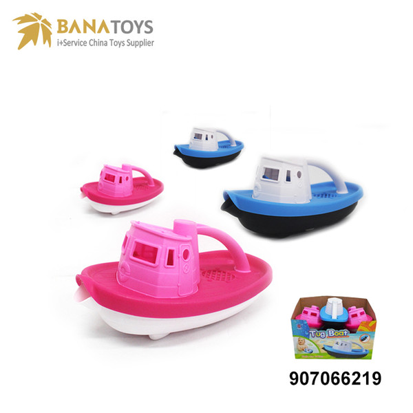 High Quality Toddler Beach Tugboat Toys Sand Game Ship and Water Fun Outdoor Structures ChildrenToys 6 Pcs Free Shipping