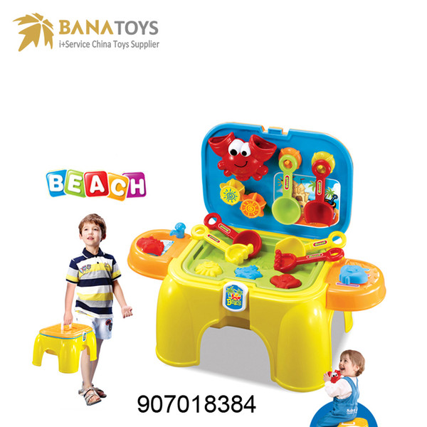kids toy multiplayer summer fun watering wheel play table set outdoor kid chair beach toy for children gift Free Shipping