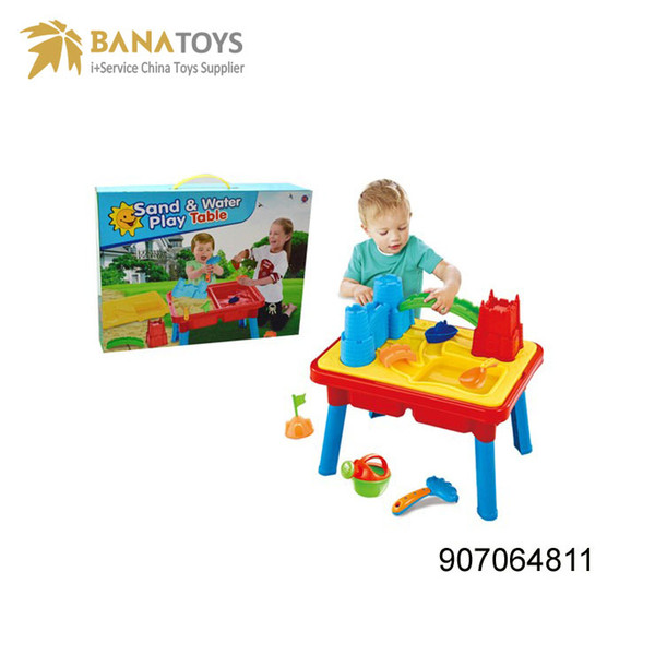 kids toy sand beach outdoor play table toy set for childen gifts Free Hot sale