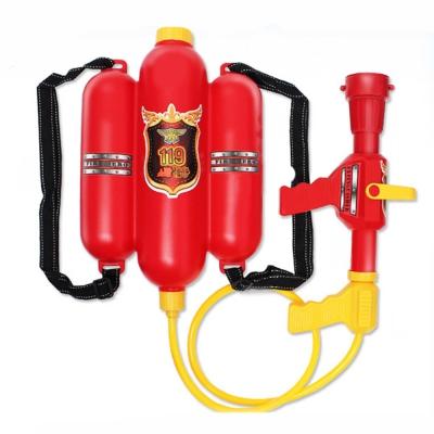 Kids Cute Outdoor Super Soaker Fire Backpack Pressure Water Gun Toy