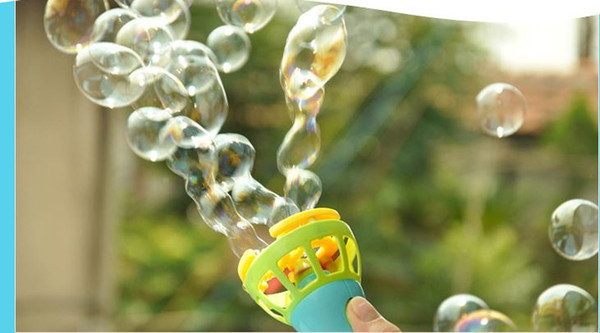 Environmental protection children's toy electric fan bubble machine blowing bubble gun with bubble water/disk wholesale