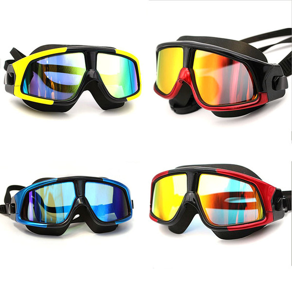 Diving Mask Anti-fog Silicone Underwater Scuba Swimming Glasses HD Non-polarized Diving Goggles Swimming Equipments kids toys