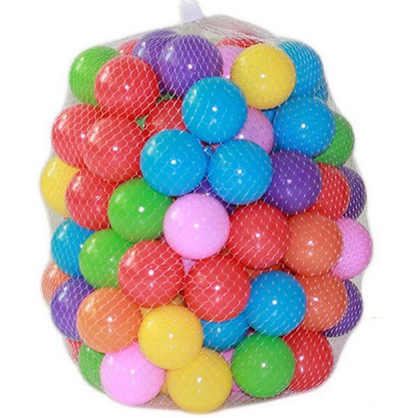 5.5cm marine ball colored children's play equipment swimming ball toy color