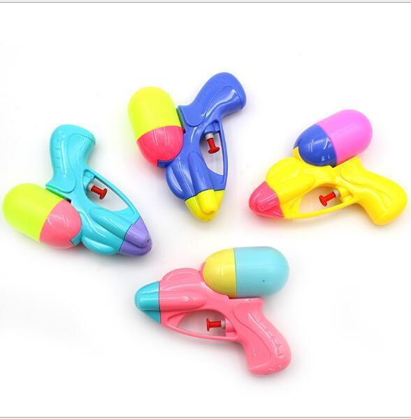 Children's Toy Water Gun Plastic water gun A15 nostalgic toy beach children Three-hole plastic water gun toy