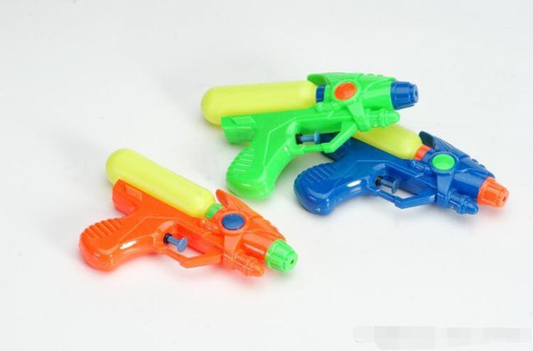 Children's new plastic toy gun The sand drift water pistol Water pistol Aircraft Modle Model Toys 5pcs